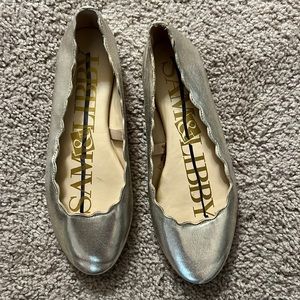 Gold Flats Sam & Libby size 6.5